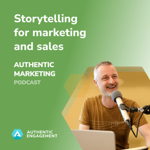 Thumbnail image for Podcast Episode 30. Storytelling special - make your sales and marketing work